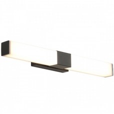 Φωτιστικό Μπάνιου 45cm LED 10W 230V 1000lm 3000K Θερμό Φως σε Μαύρο 6512